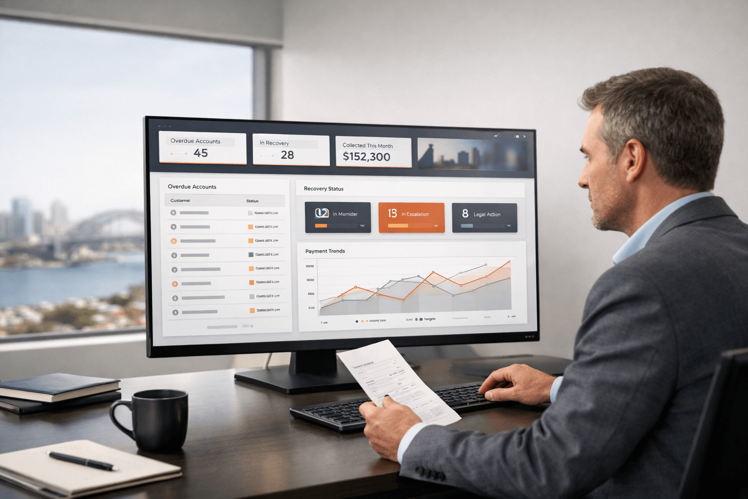 AWA Collect dashboard interface preview